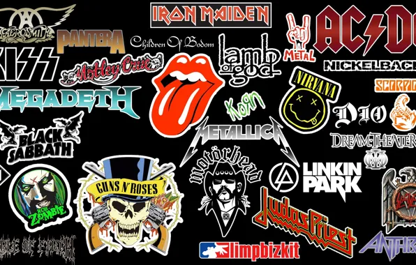 Логотип, эмблема, rock, рок, рок-н-ролл, rock n roll