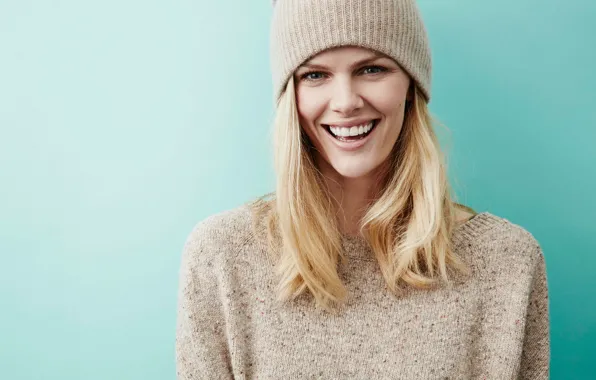 Улыбка, модель, актриса, блондинка, Brooklyn Decker