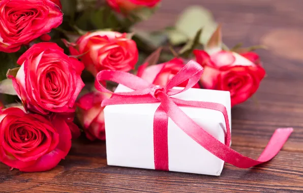 Картинка любовь, цветы, подарок, розы, букет, love, розовые, pink