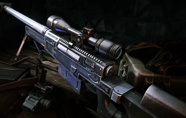 Картинка оружие, guns, снайперская винтовка, Sniper Ghost Warrior 2, Accuracy International AW50