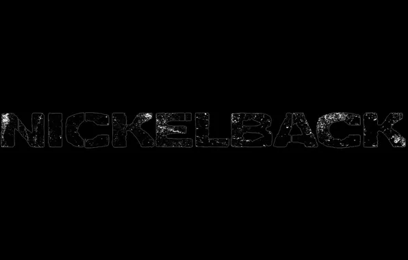 Музыка, логотип, группа, черный фон, Nickelback