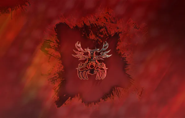 Знак, символ, chaos, Khorn, w40k