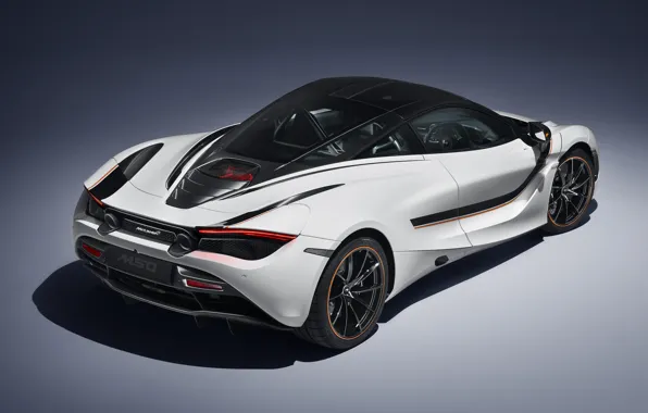 McLaren, суперкар, вид сзади, 2018, 720S, Track Theme