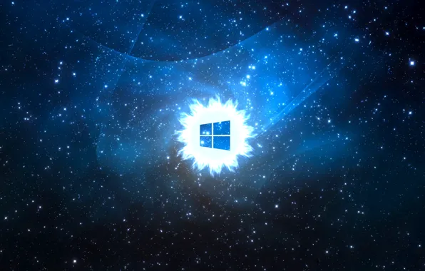 Космос, эмблема, windows, операционная система, винда, виндовс 8, в стиле mac os, Windows 8 style
