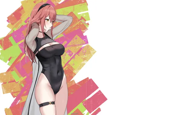 Kawaii, girl, colourful, boobs, anime, breasts, babe, cute