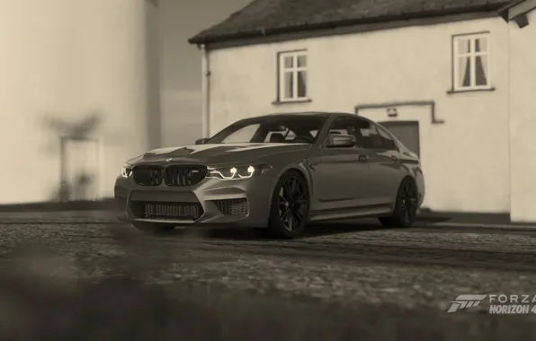 HDR, BMW, House, Car, Game, 5er, UHD, 4K