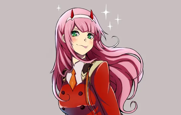 Язык, девушка, 002, Darling In The Frankxx, Милый во Франксе, Zero Two
