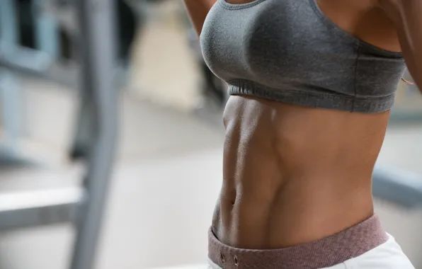 Картинка female, fitness, abs