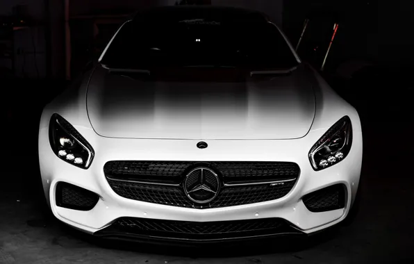 Картинка Mercedes, AMG, Shadow, Black/White