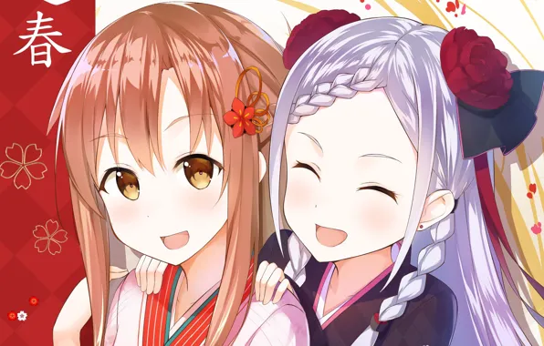 Anime, pretty, asian, manga, animated film, Sword Art Online, oriental, asiatic