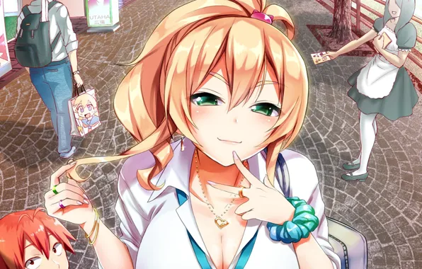 Kawaii, anime, pretty, blonde, manga, japanese, sugoi, subarashii