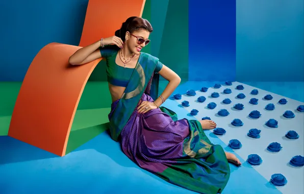 Girl, fashion, beautiful, model, brunette, pose, indian, makeup