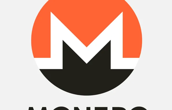 Монеро, фон, white, monero, лого, logo, fon, xmr