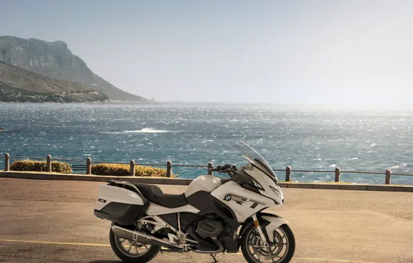 Картинка BMW, sea, motorcycle, BMW R 1250 RT