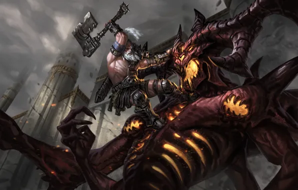 Rpg, diablo 3, barbarian, reaper of souls