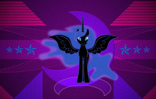 Обои фон, пони, My Little Pony, Моя милая пони, чёрная пони картинки на ...