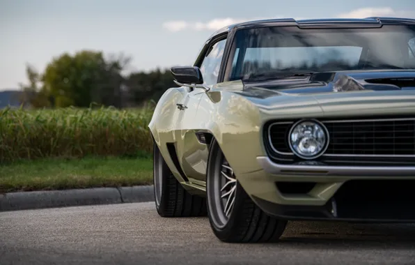 Фара, Chevrolet, Диск, Колесо, 1969, Camaro, Chevrolet Camaro, Muscle car