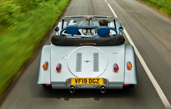 Morgan, rear view, Morgan Plus Six, Plus Six