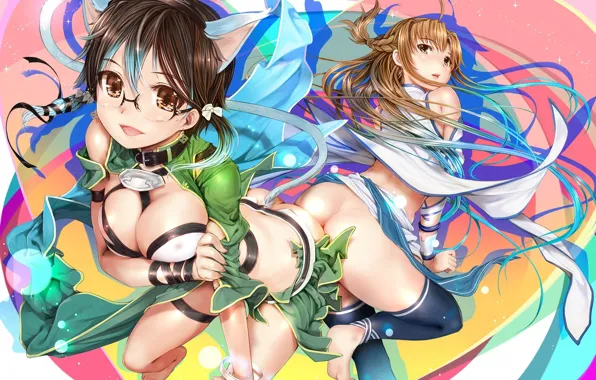 Game, ass, boobs, breast, anime, tits, asian, butt