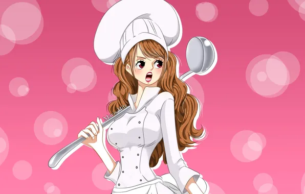 Girl, game, One Piece, anime, manga, seifuku, by mavishdz, Pudding Charlotte