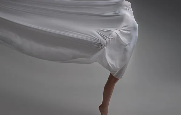 Ноги, модель, Ирина Власова, фотосессия с тканью, Рождение Я