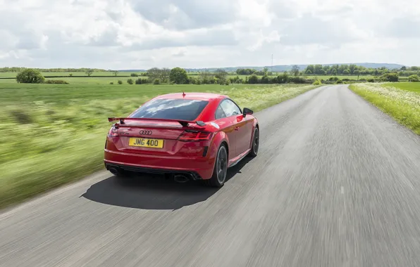 Audi, red, TT, Audi TT RS Coupe