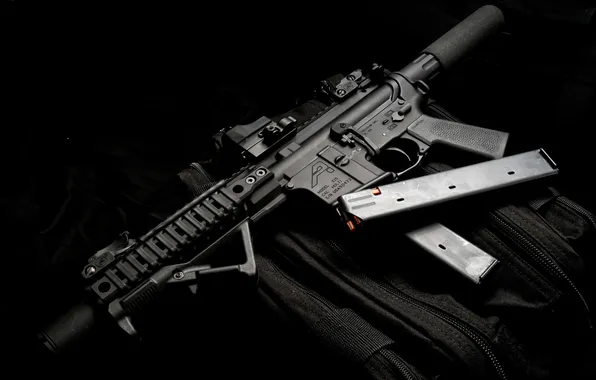 Картинка оружие, карабин, DB15, пистолетная версия