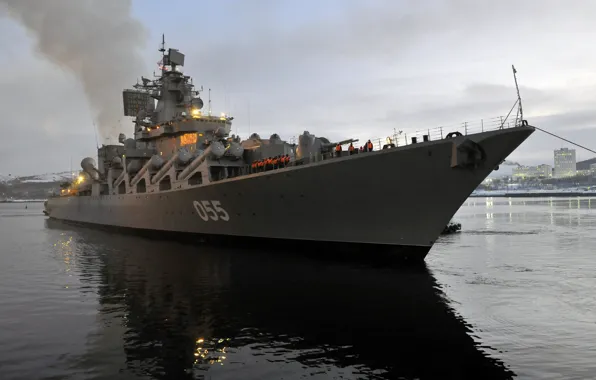 Крейсер, ракетный, вмф, маршал устинов