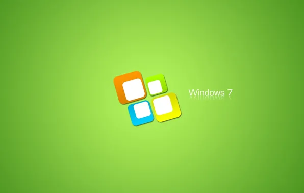 Минимализм, логотип, Desktop, windows, microsoft, Seven, Logo, wallpapers