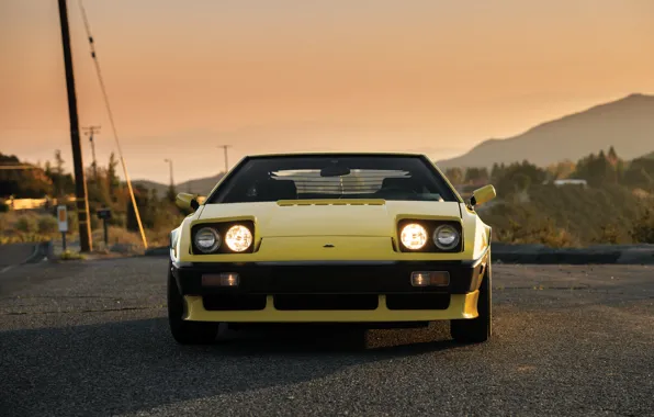 Lotus, front, Esprit, headlights, Lotus Esprit