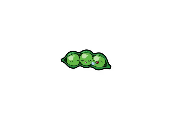 Art, Minimalism, peapod
