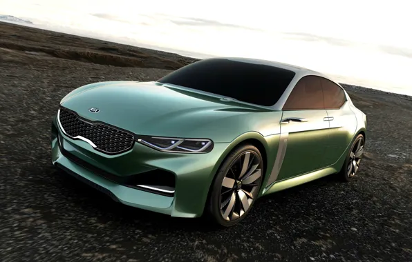 Concept, KIA, Green, Novo