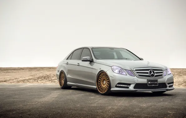 Картинка Mercedes, wheels, E-class, мерседес, E350, frontside