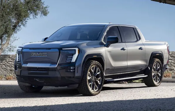 Картинка General Motors, электропикап, GMC Sierra EV