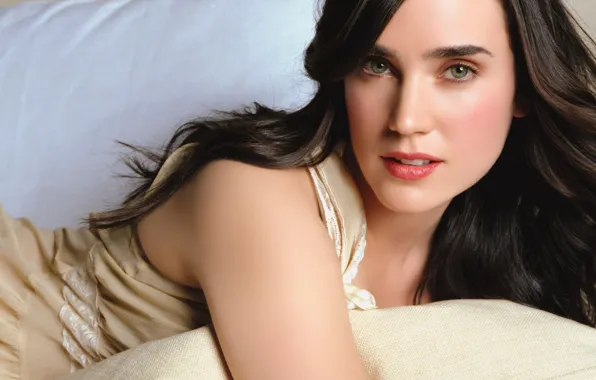 Взгляд, платье, актриса, Jennifer, Дженнифер, Дженифер, Jennifer Connelly, Коннелли