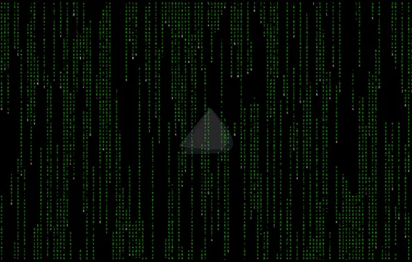Rain, The Matrix, code, endeavouros