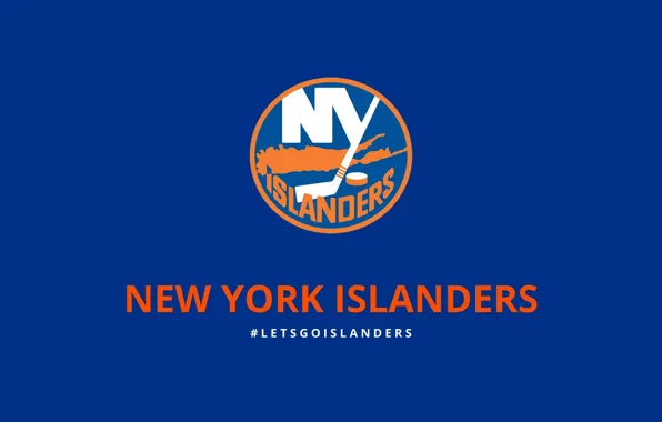 Логотип, хоккей, НХЛ, New York Islanders, Нью Йорк Айлендерс