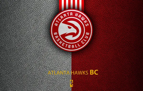 Wallpaper, sport, logo, basketball, NBA, Atlanta Hawks