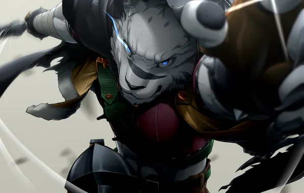 Взгляд, аниме, арт, зверь, Grimoire Of Zero