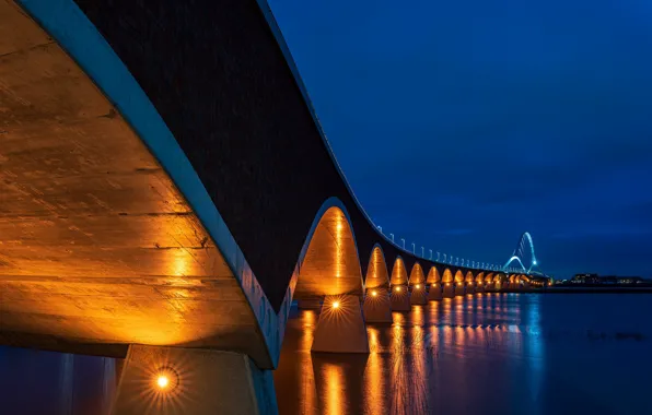 Картинка Bridge, Gelderland, rivier, Nijmegen