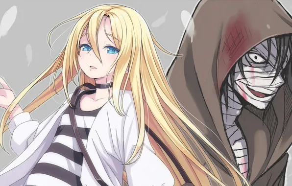 Девушка, парень, Ангел кровопролития, Satsuriku no Tenshi