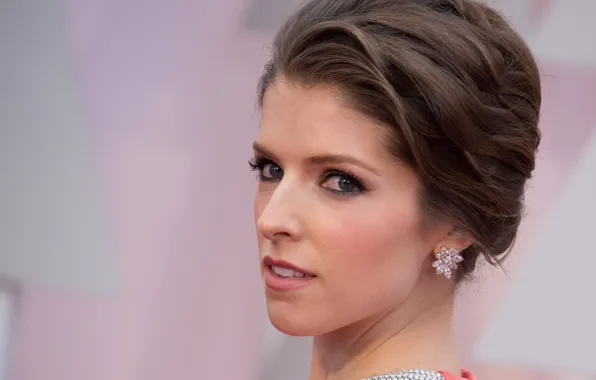 Взгляд, лицо, портрет, актриса, певица, hair, Anna Kendrick, Анна Кендрик