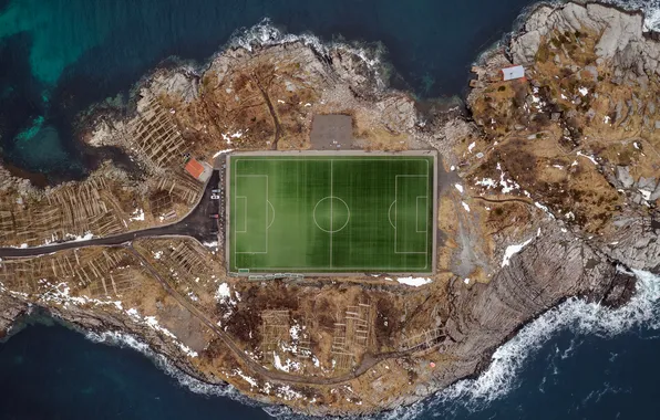Norway, Nordland, Henningsvær