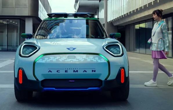 Картинка Concept, Mini, вид спереди, экстерьер, MINI, Aceman