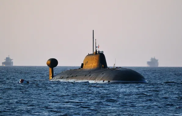 Лодка, подводная, атомная, Вепрь