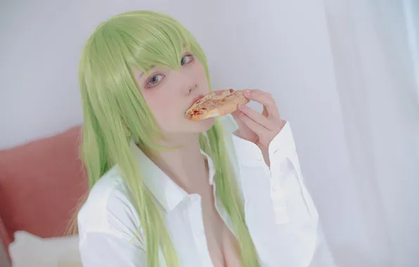 Beautiful, Asian, Model, Woman, Cute, Pretty, Sitting, Cosplay