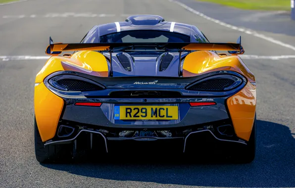 Купе, McLaren, корма, 2020, V8 twin-turbo, 620R, 620 л.с., 3.8 л.