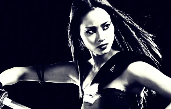 Картинка Женщина, Jamie Chung, Sin City:A Dame to Kill For, ради которой стоит убивать, Miho