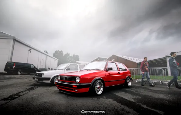 Volkswagen, golf, mk2, eryk.wroblewski