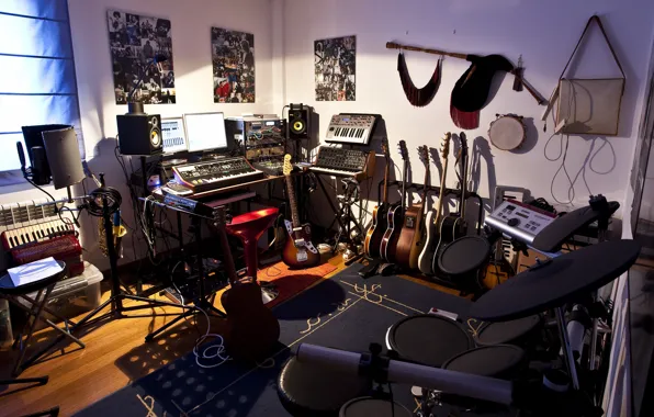 Комната, studio, home